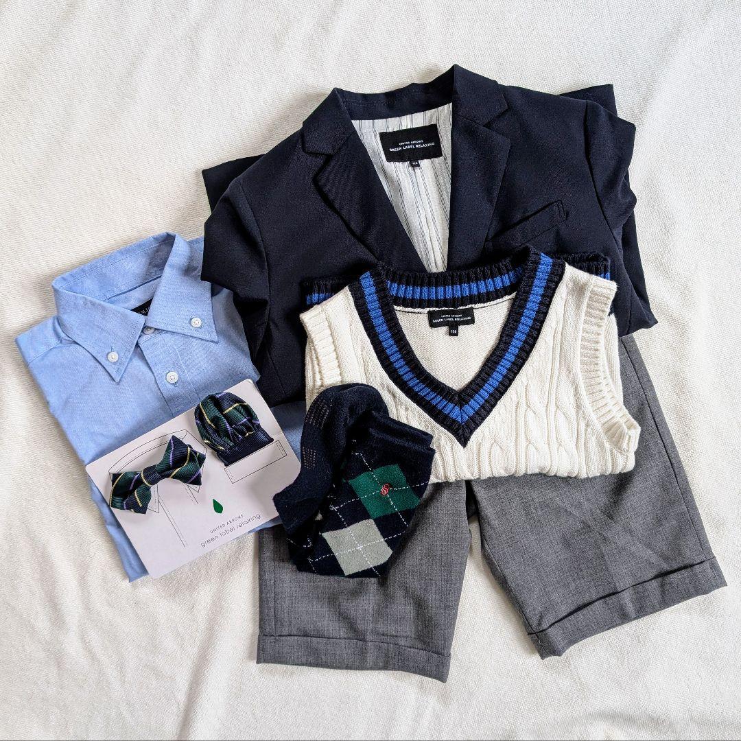 【小春】グリーンレーベルリラクシング セレモニー 入学式 スーツ120