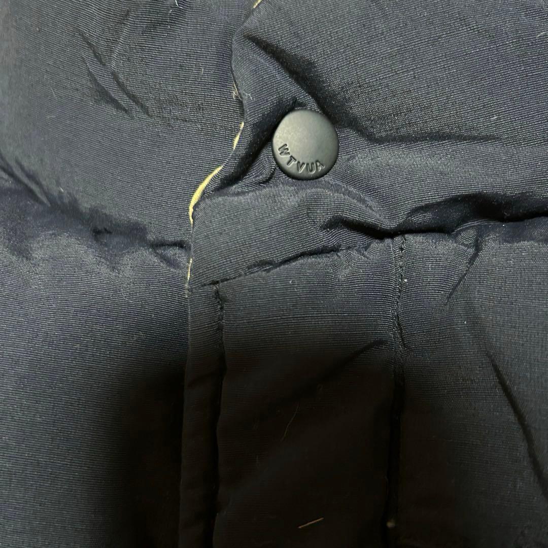 WTAPS TYPE-ARCTIC-V ダウンベスト ストリート L ネイビー