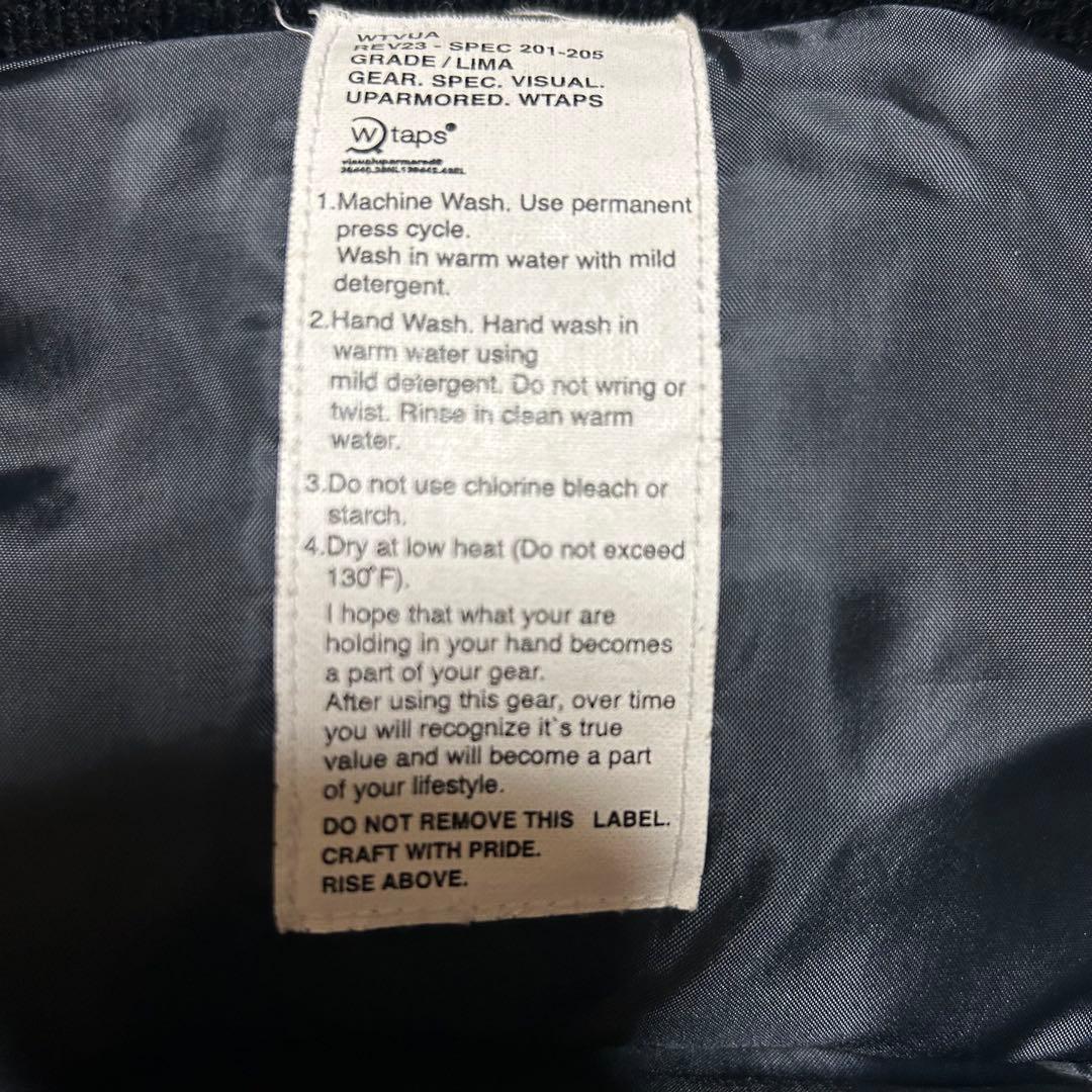 WTAPS TYPE-ARCTIC-V ダウンベスト ストリート L ネイビー