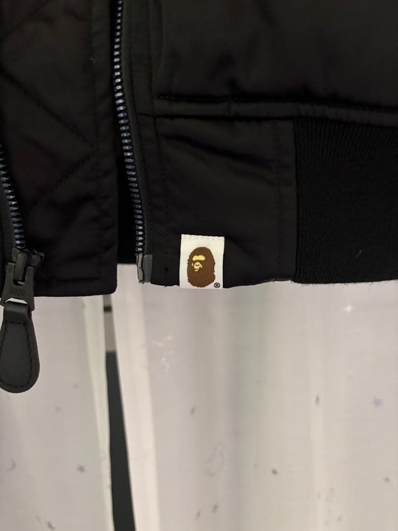 A BATHING APE エイプ BAPE SHARK MA-1 Mサイズ