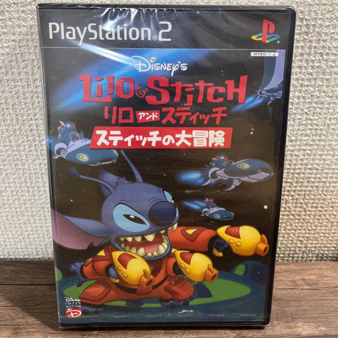 未開封(シール痕あり) リロ&スティッチ ~スティッチの大冒険~ PS2