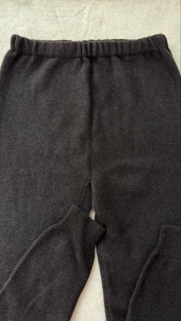 ヤクウールレギンス ヤク100％ XLサイズ モンゴル産 厚手 スパッツ 柔らか