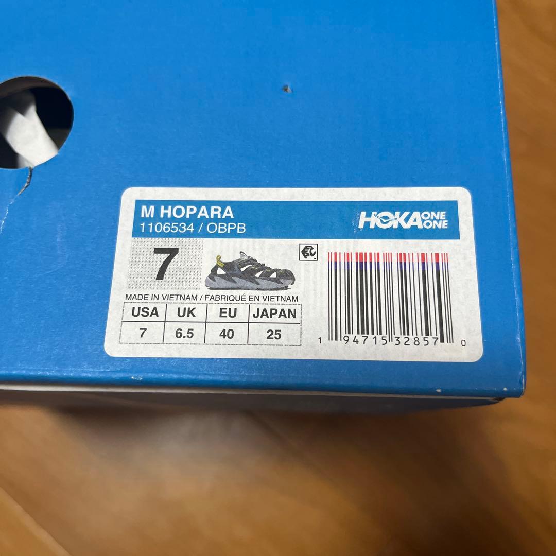 HOKA HOPARAサンダル　２５cm 新品未使用品