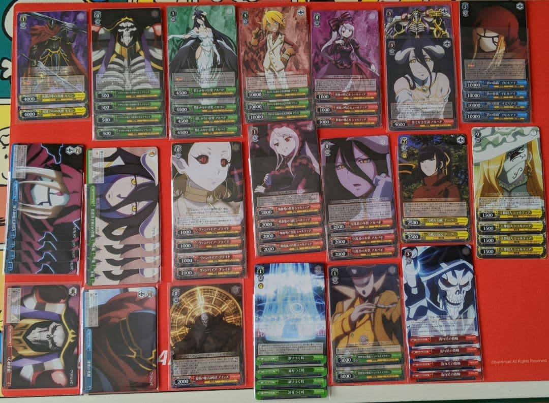 ヴァイスシュヴァルツ　オーバーロード　デッキセット