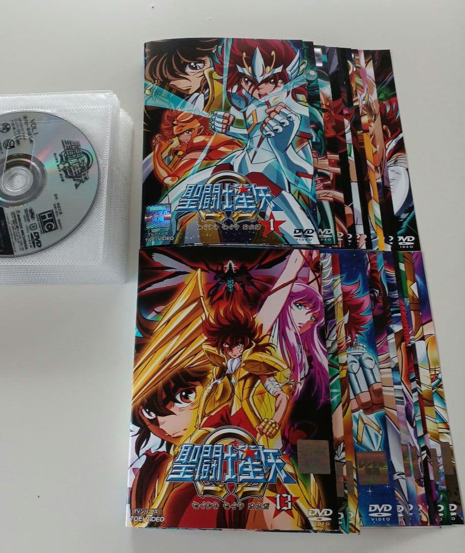 アニメ　DVD　聖闘士星矢 オメガ　全24巻セット