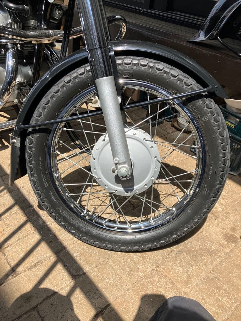 cd125t 郵政仕様フロントフェンダー　17インチ