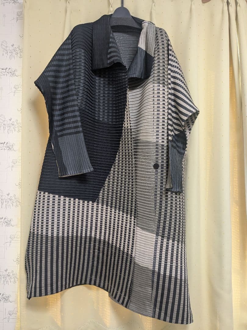ISSEY MIYAKE ロングコート サイズ2 グレー系