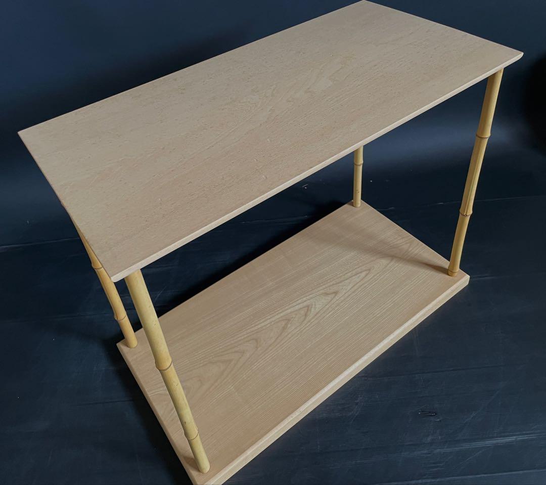 「祖」 竹台子 行の台子 台子 組立式 紙箱 茶道具 （123F④）