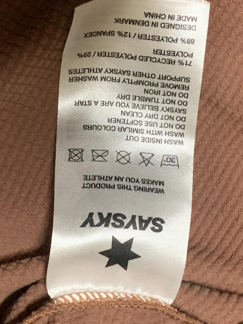 SAYSKY フリーストップスFleece Tops　EUサイズM