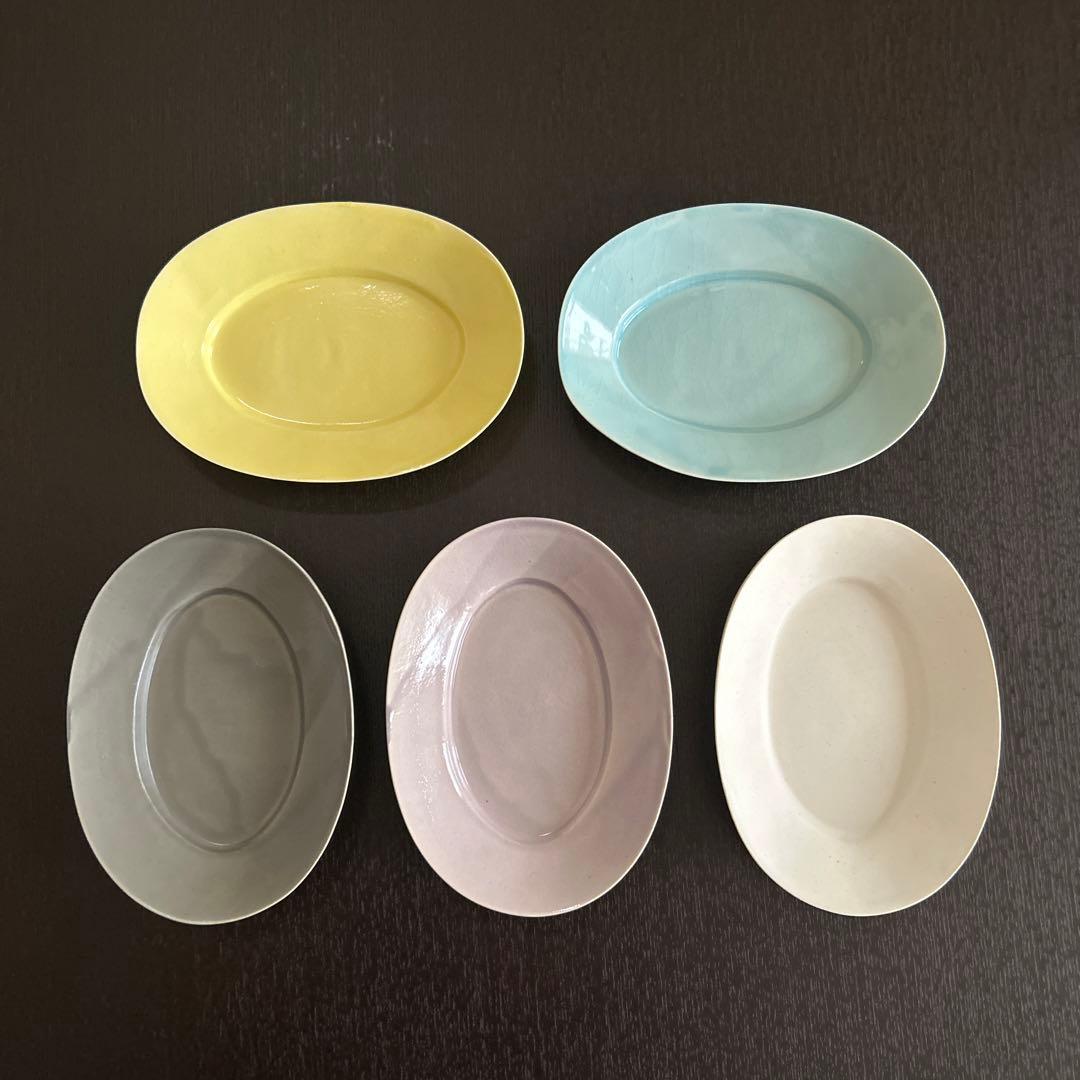 新品⭐️未使用⭐️井山三希子　オーバル５枚