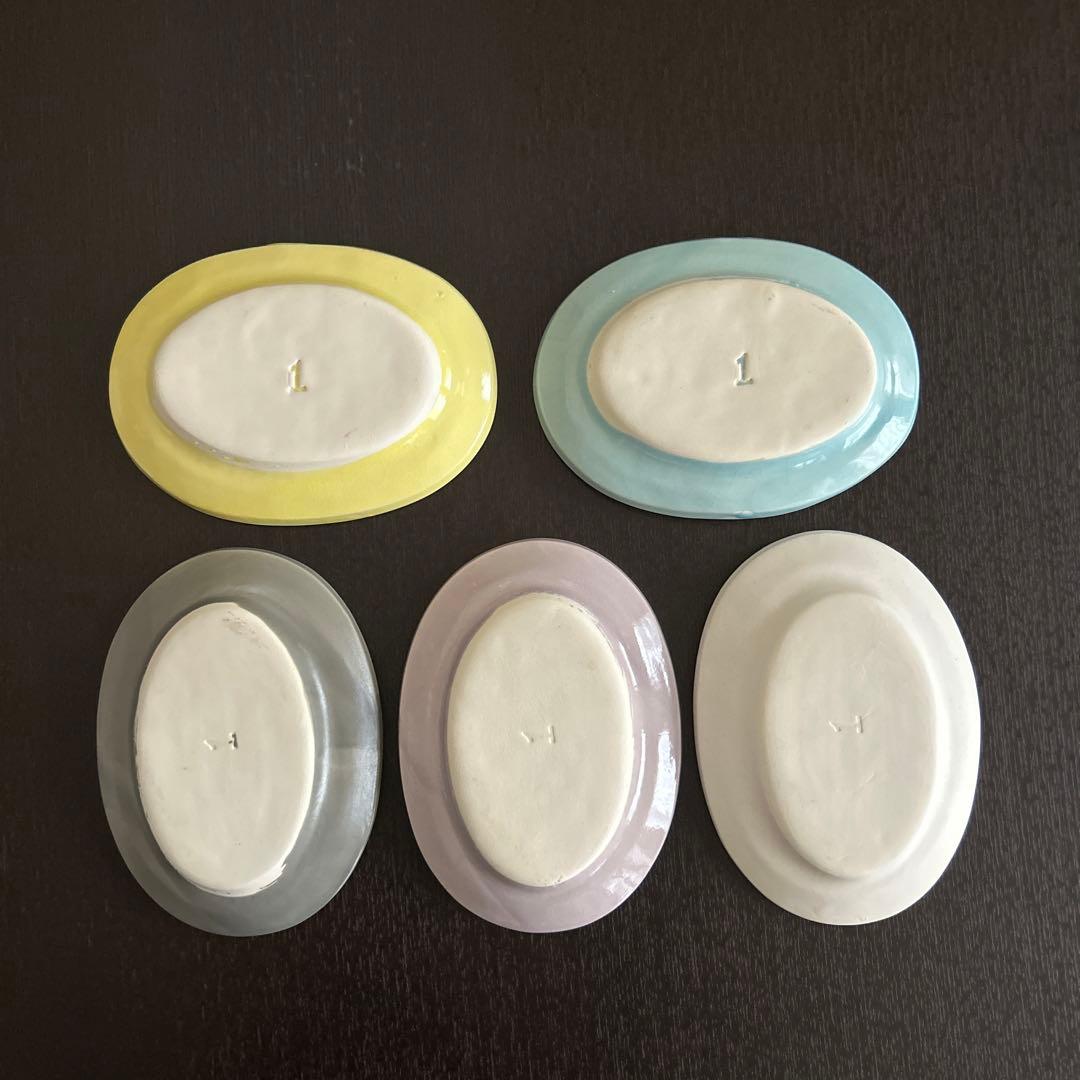 新品⭐️未使用⭐️井山三希子　オーバル５枚