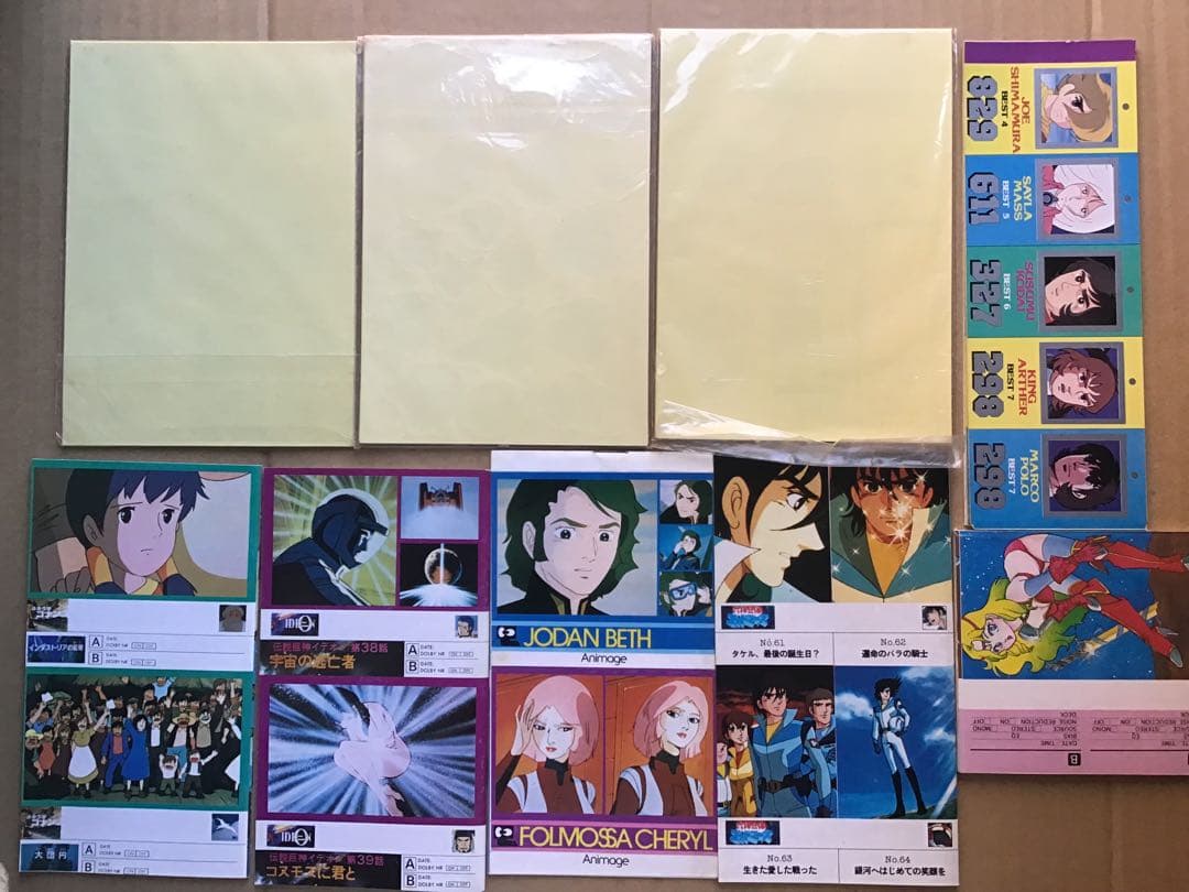 80年代　アニメージュ　付録セット