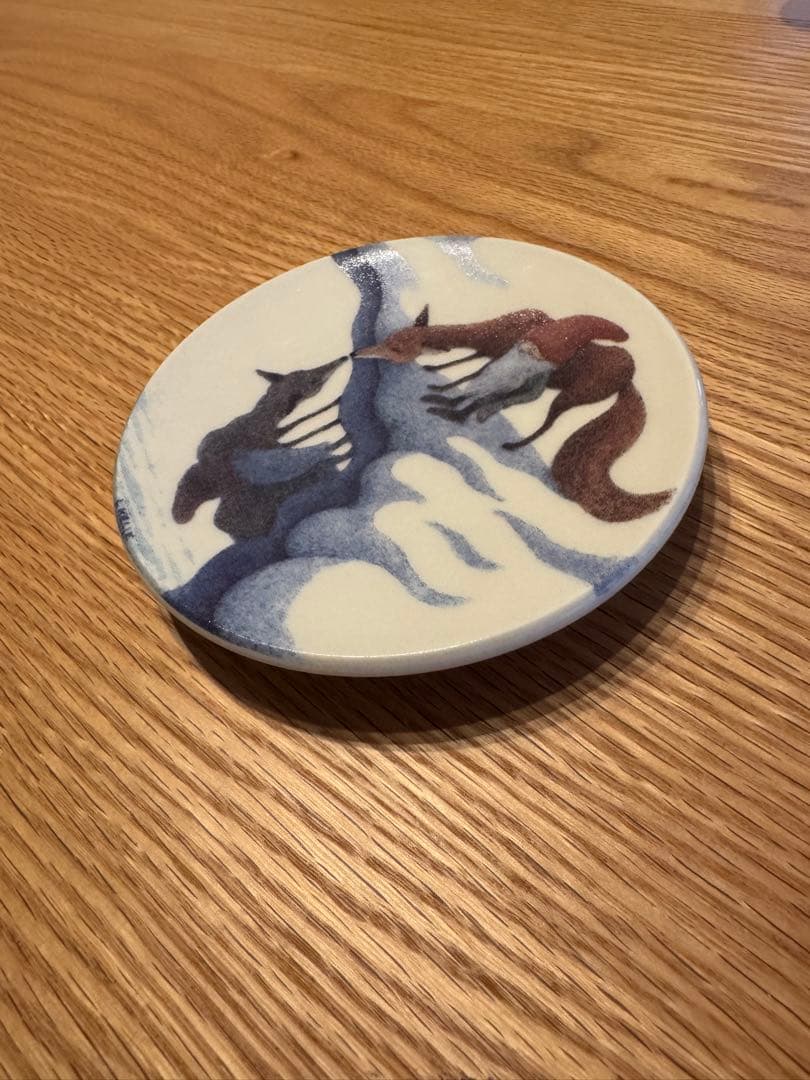 ARABIA アラビア・トムテと狐のクリスマスプレート・レンナート ヘルイェ