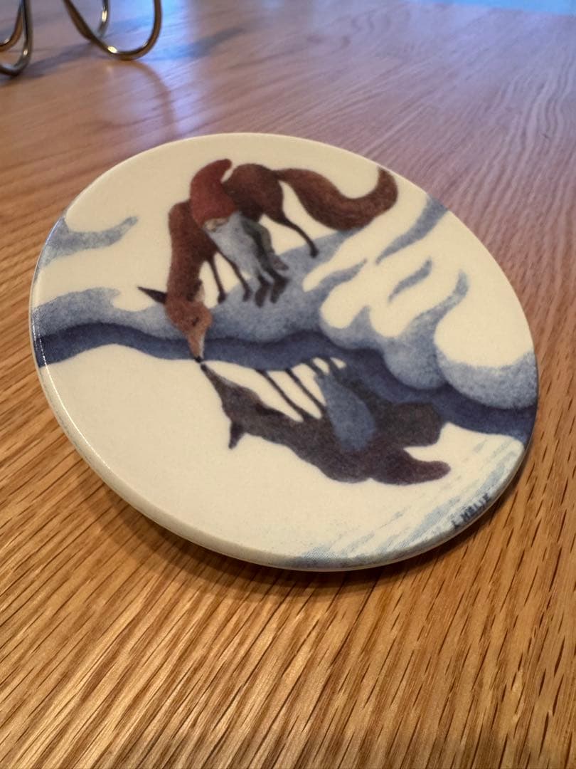 ARABIA アラビア・トムテと狐のクリスマスプレート・レンナート ヘルイェ