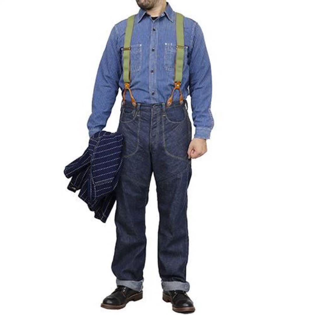 フリーホイーラーズ ウエアハウス サスペンダー