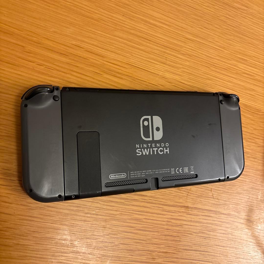 【箱・付属品完備】Nintendo Switch 本体 グレー SDカード付き