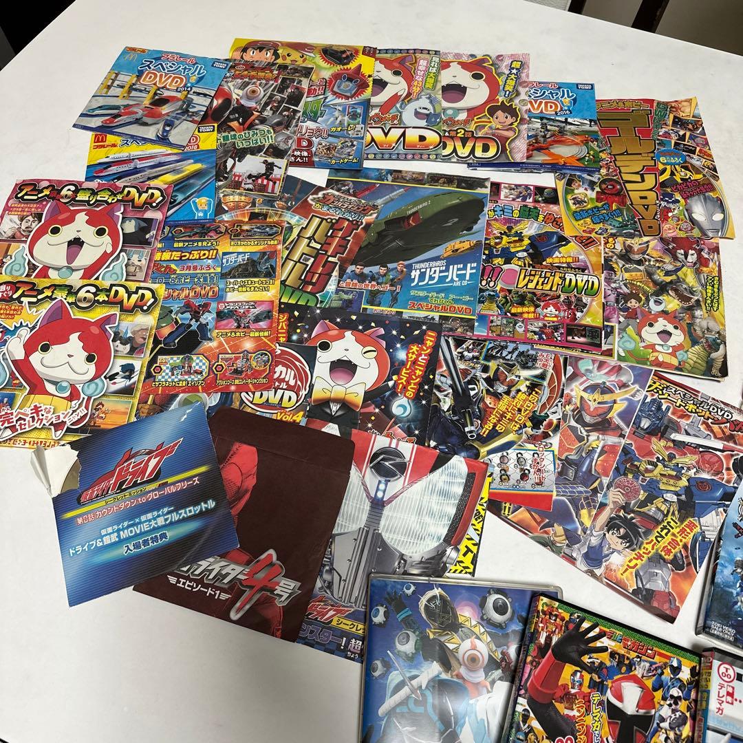 仮面ライダー　スーパー戦隊　妖怪ウォッチ　トミカ　プラレール　DVD ポケモン