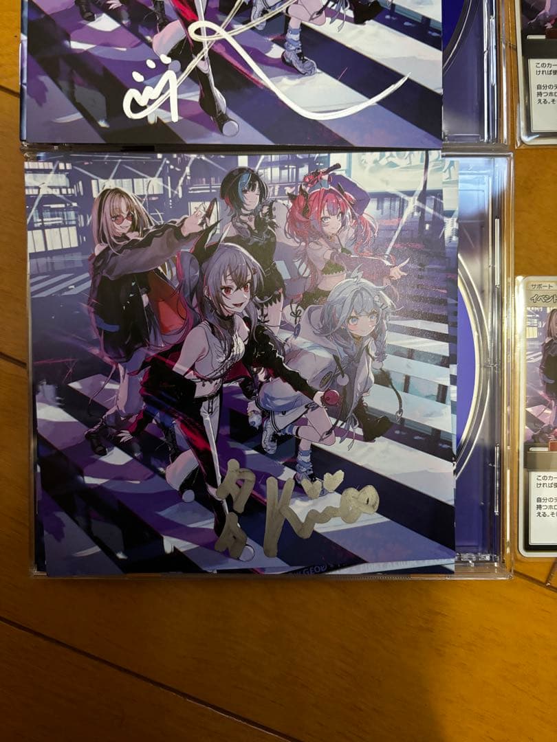 LOWGLOW1stアルバム 数量限定直筆サインすう々ヴィヴィリオナ3点セット