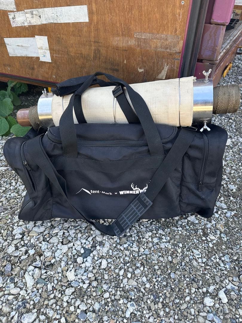 テンマクデザイン　ウッドストーブ サイドビューM（ 煙突63mm）