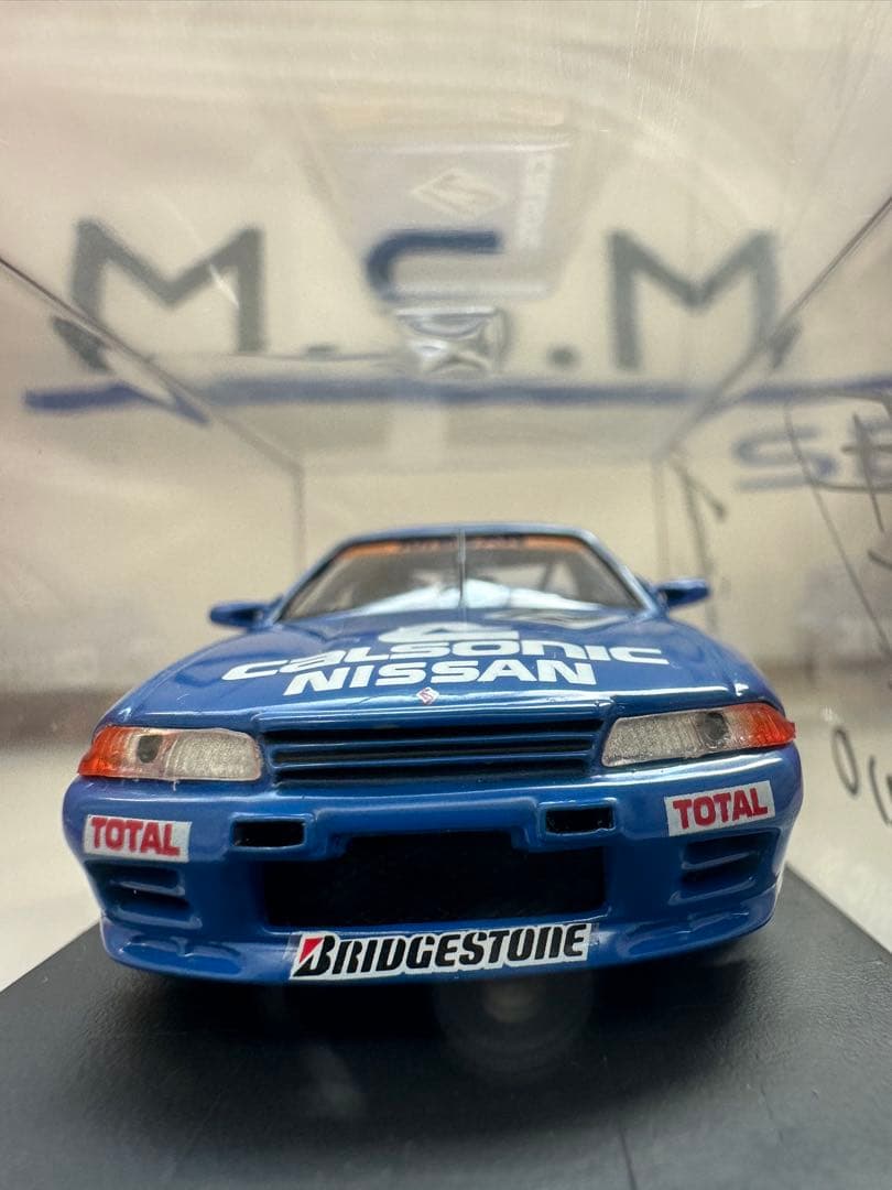 Calsonic Skyline GTR ミニカー サイン入り