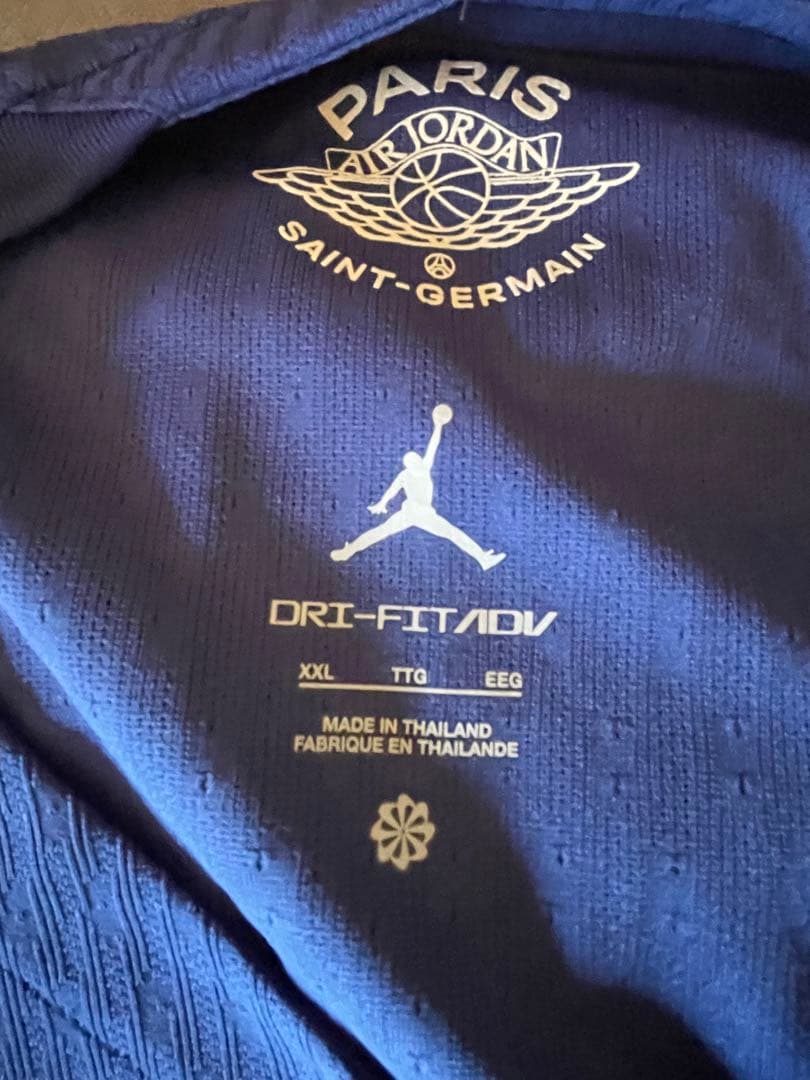 パリ サンジェルマン (PSG) 4thジョーダン　2XL 長袖オーセンティック