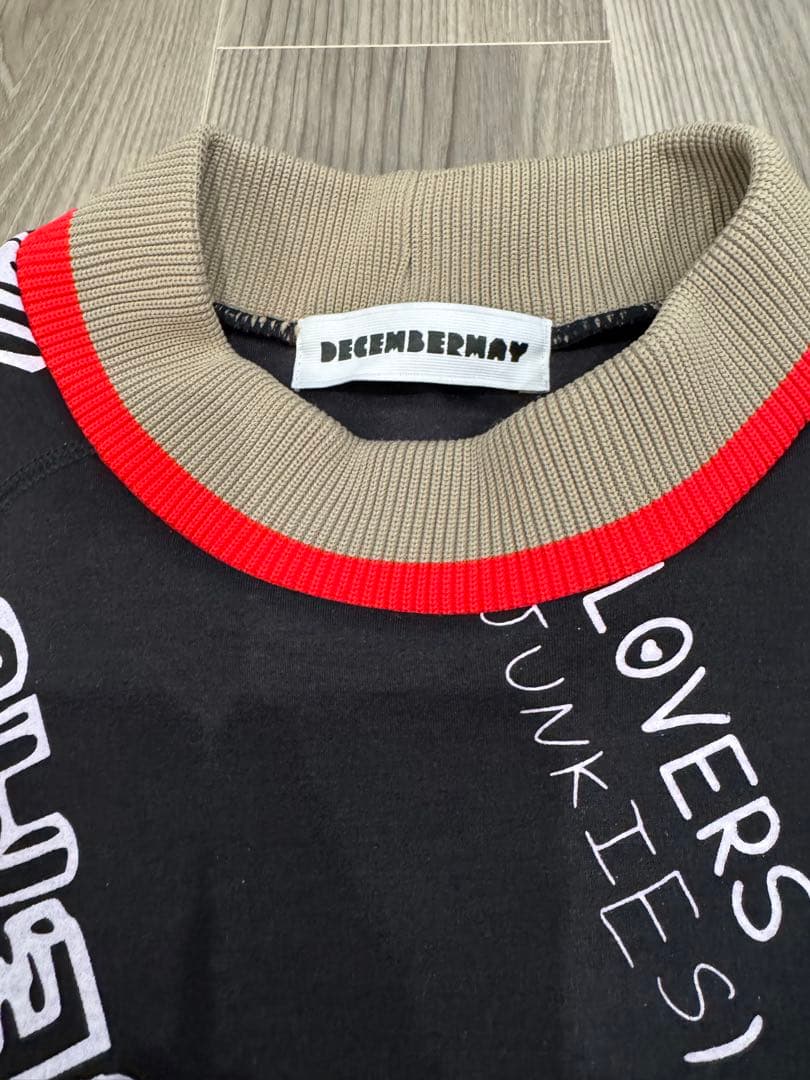 DECEMBERMAY グラフィックセーター