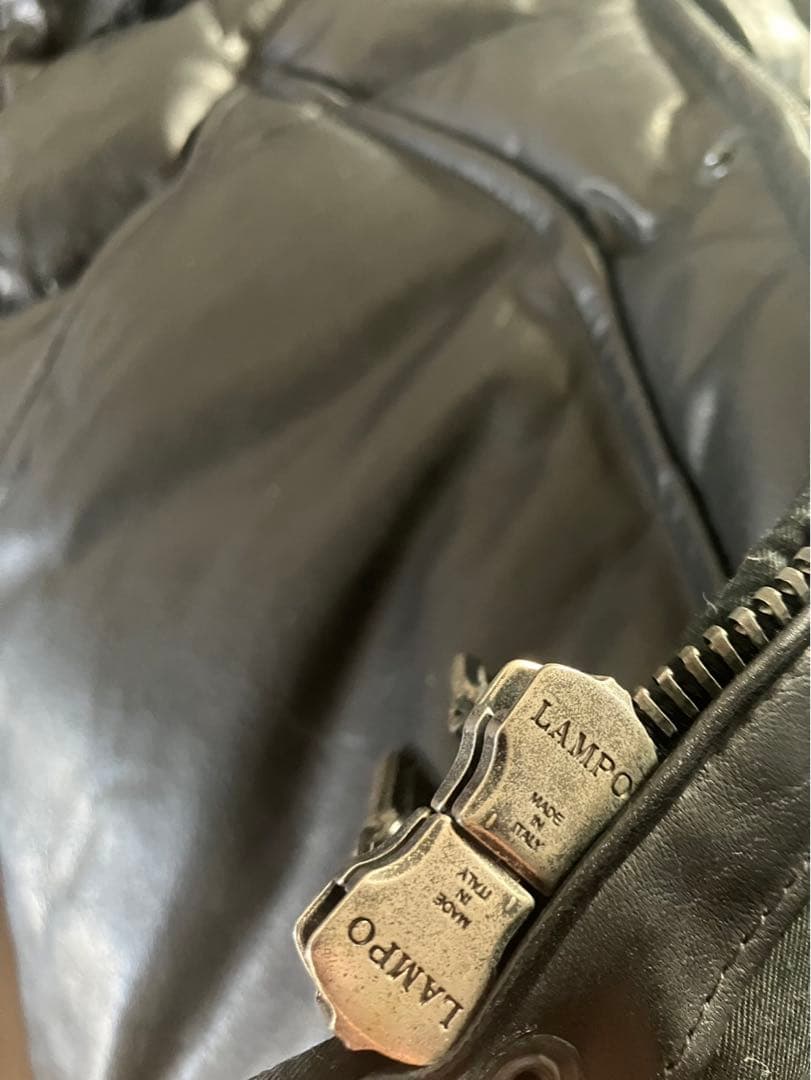 スペシャル！！90sラルフローレン レザーダウンベスト Ralph Lauren