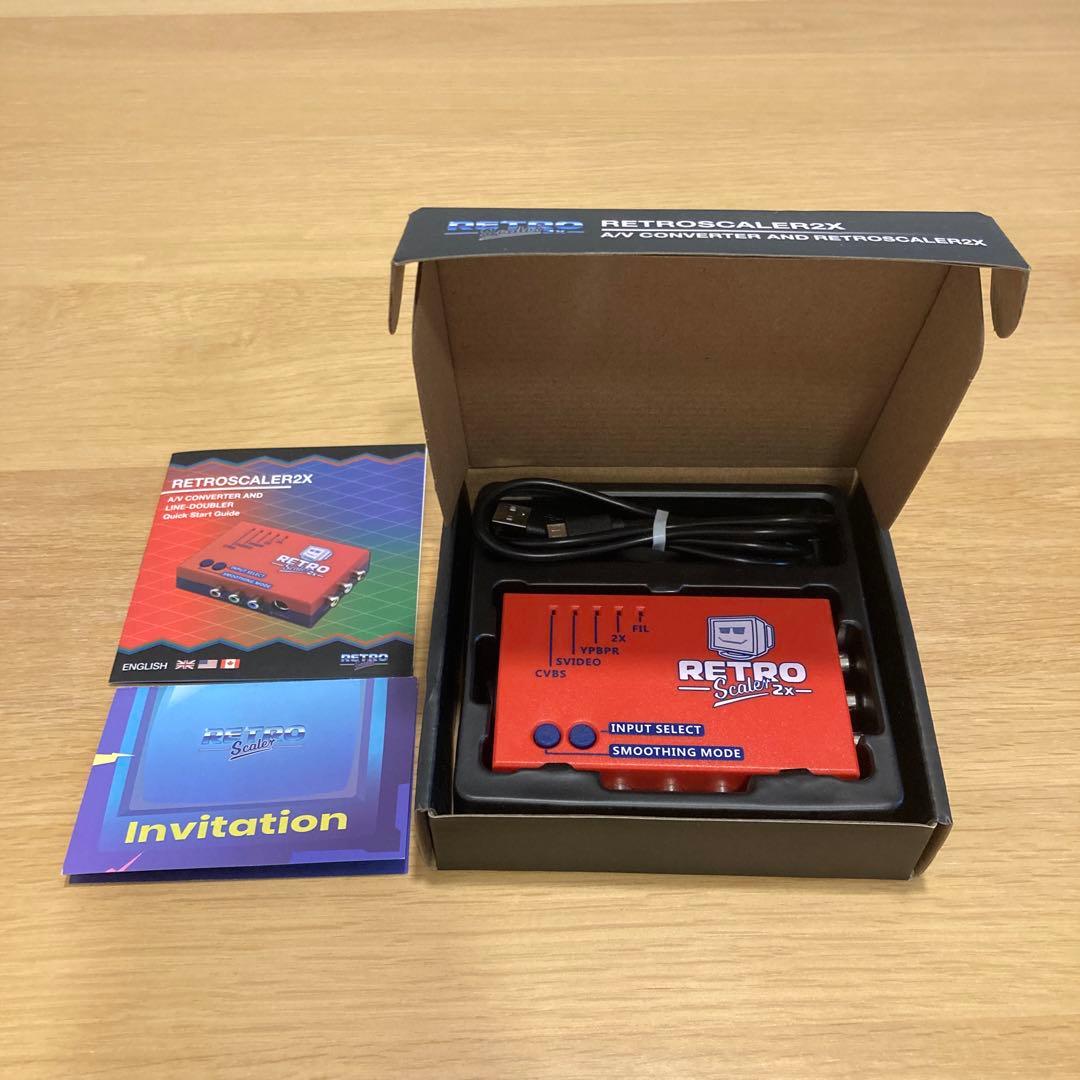RetroScaler2x HDMIコンバーター