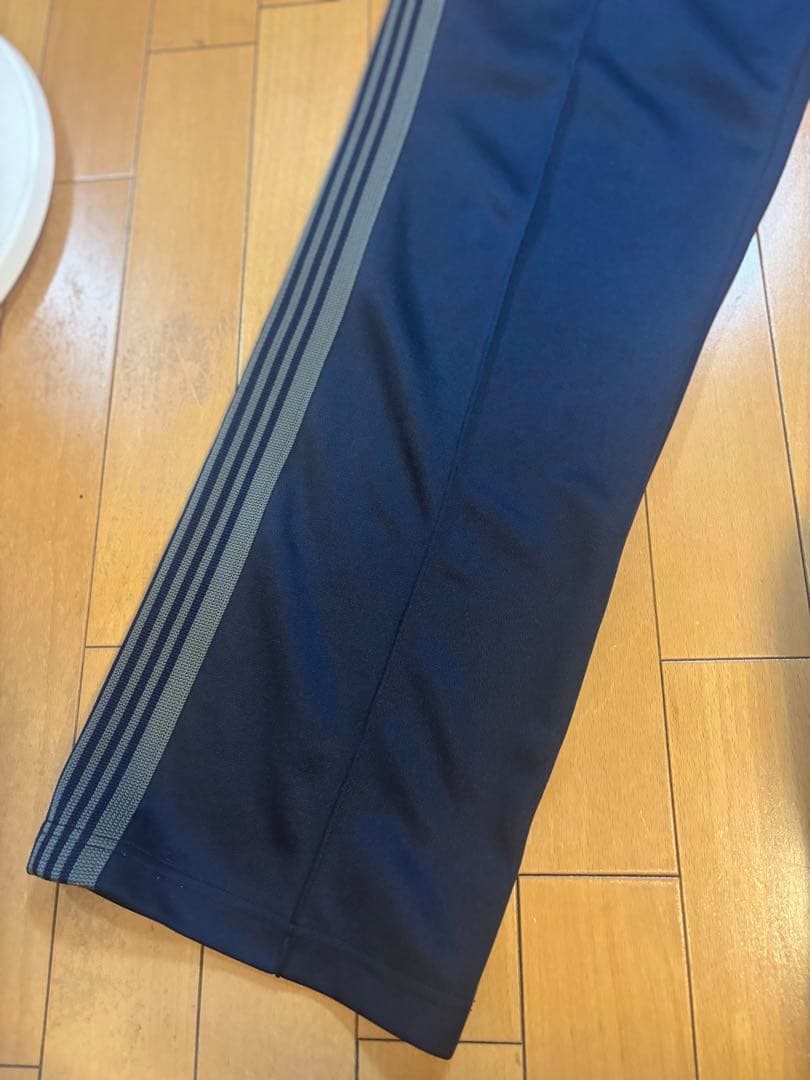 Needlesトラックパンツ S NAVY×GRAY ストレート