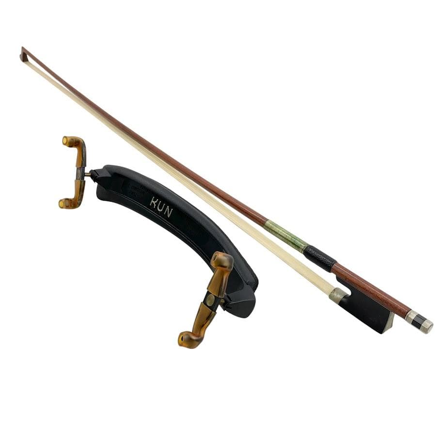 極美品●鈴木バイオリン● No.300 4/4 2003年 極虎 高級杉藤製弓