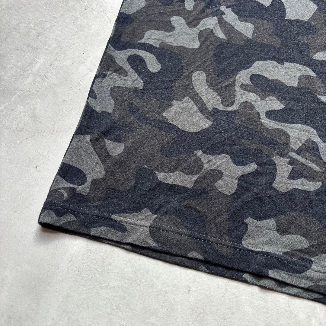 PEARLEY GATES パーリーゲイツ 迷彩柄 モックネック長袖シャツ 5