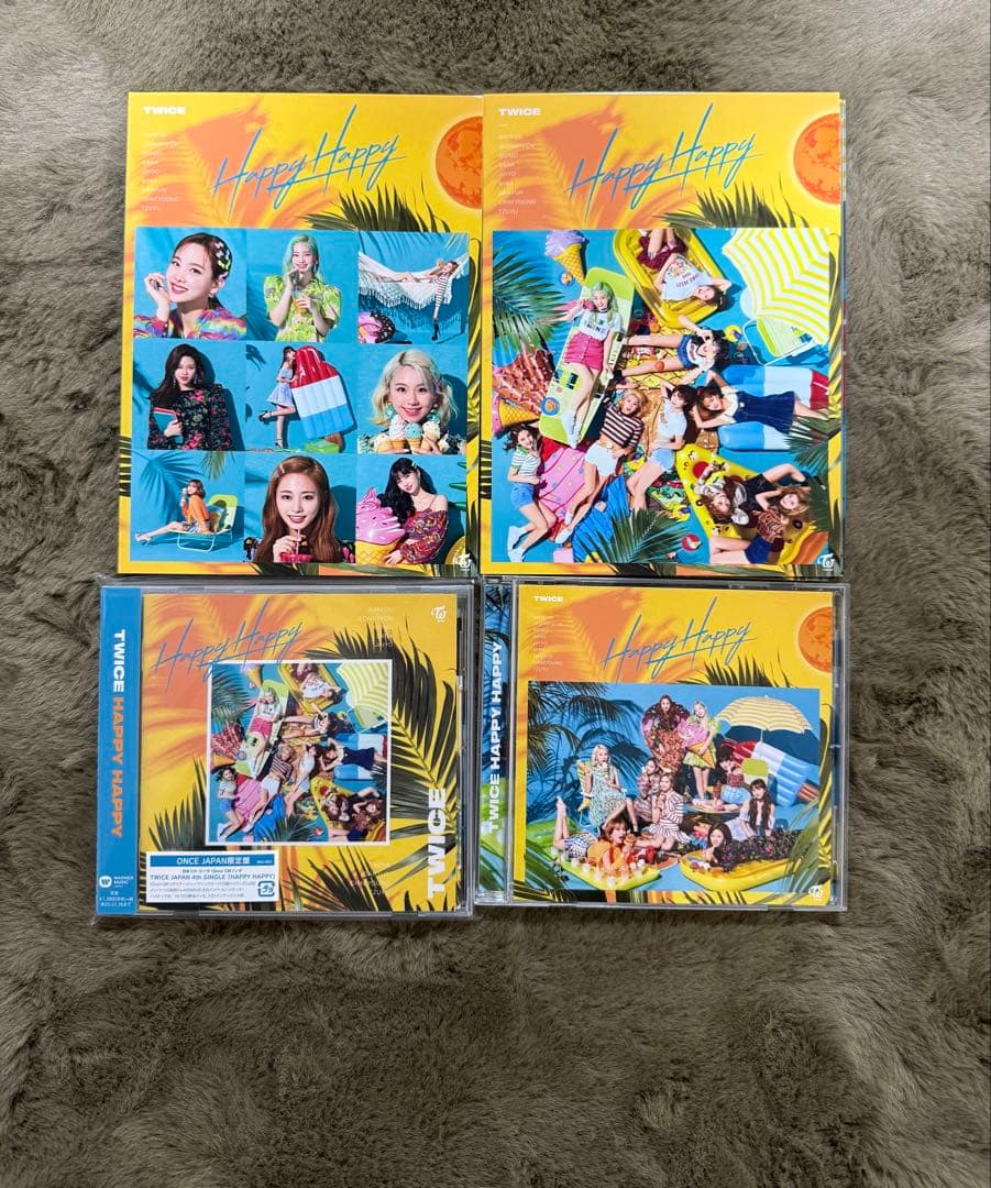 TWICE (MISAMO)シングル アルバム セット(トレカ付き)