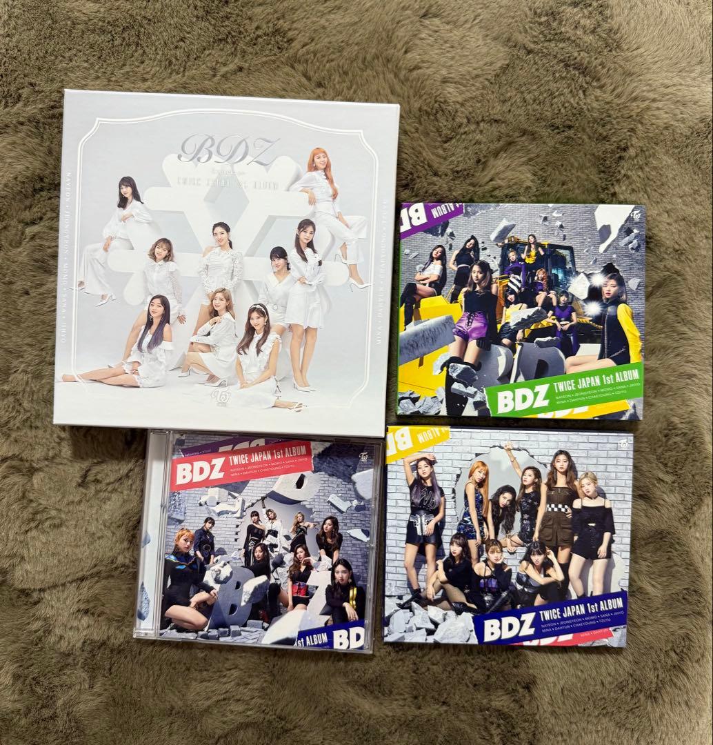 TWICE (MISAMO)シングル アルバム セット(トレカ付き)