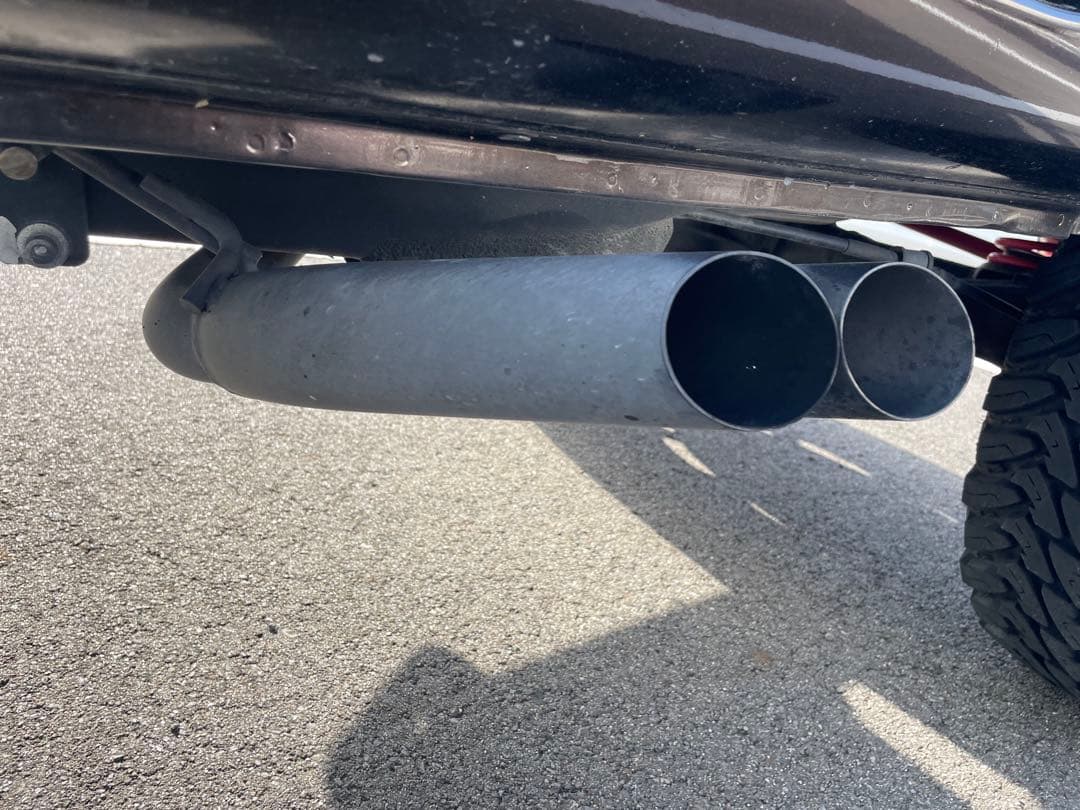 ジムニーjb23w WirusWin サイド出しマフラー　取り付け部品付き