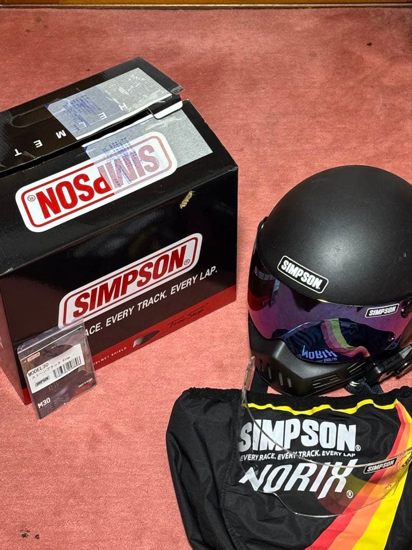 シンプソン SIMPSON ヘルメット M30 フルフェイスヘルメット62cm