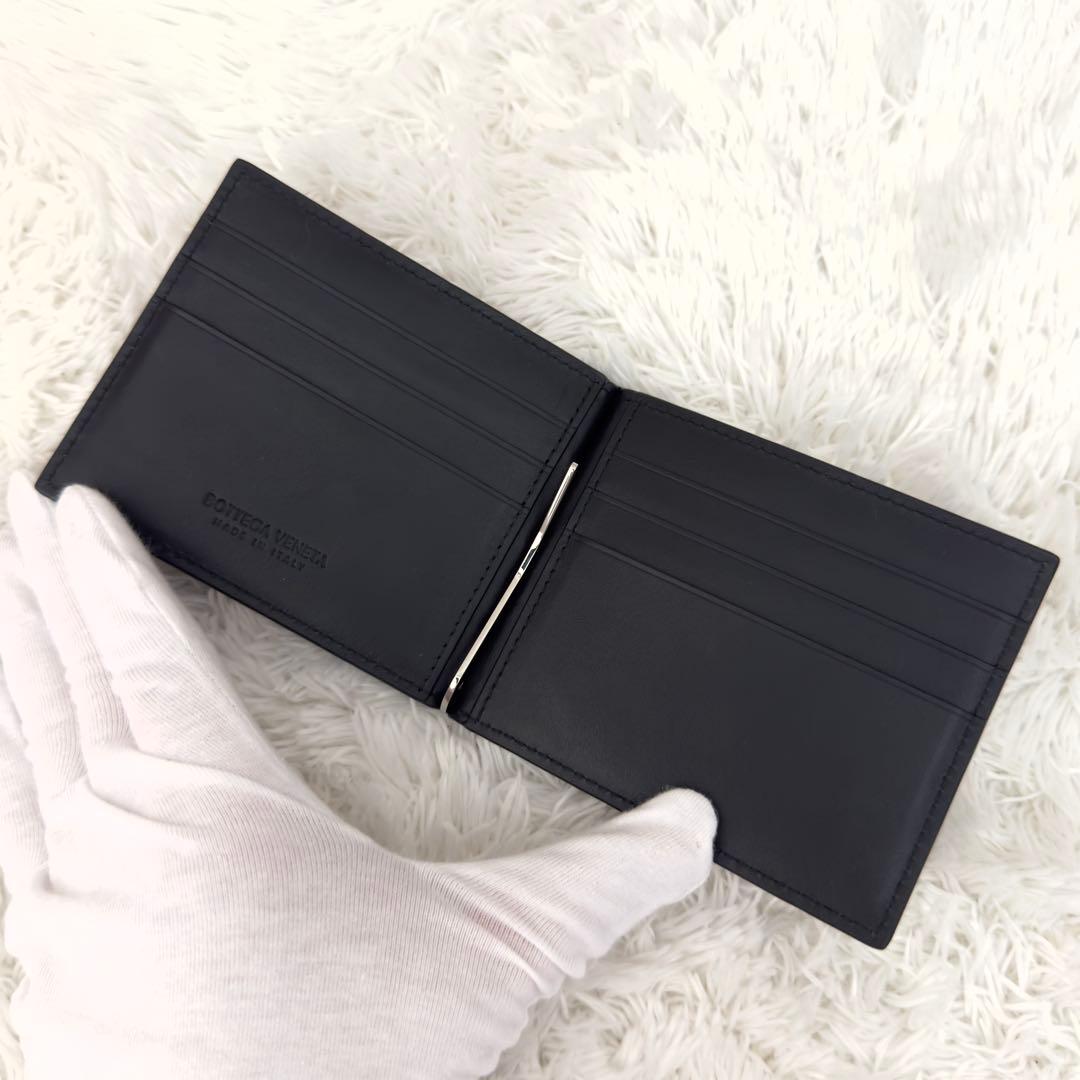 新品同様✨RFID内蔵 BOTTEGA VENETA イントレ マネークリップ