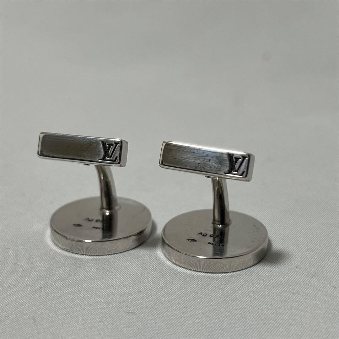 ルイヴィトン ブトンドゥマンシェットフルール 925 カフス カフリンクス