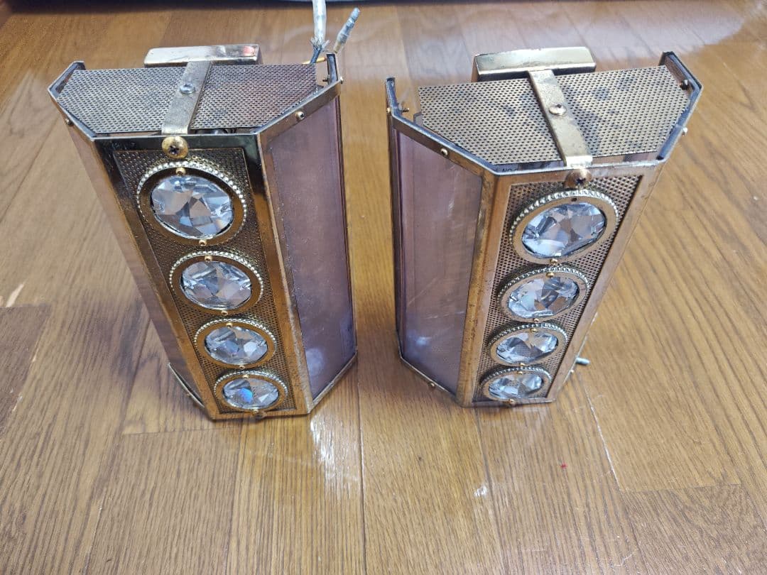 ゴールドキング　シャンデリア　壁掛け　調光器　セット　デコトラ　男の城