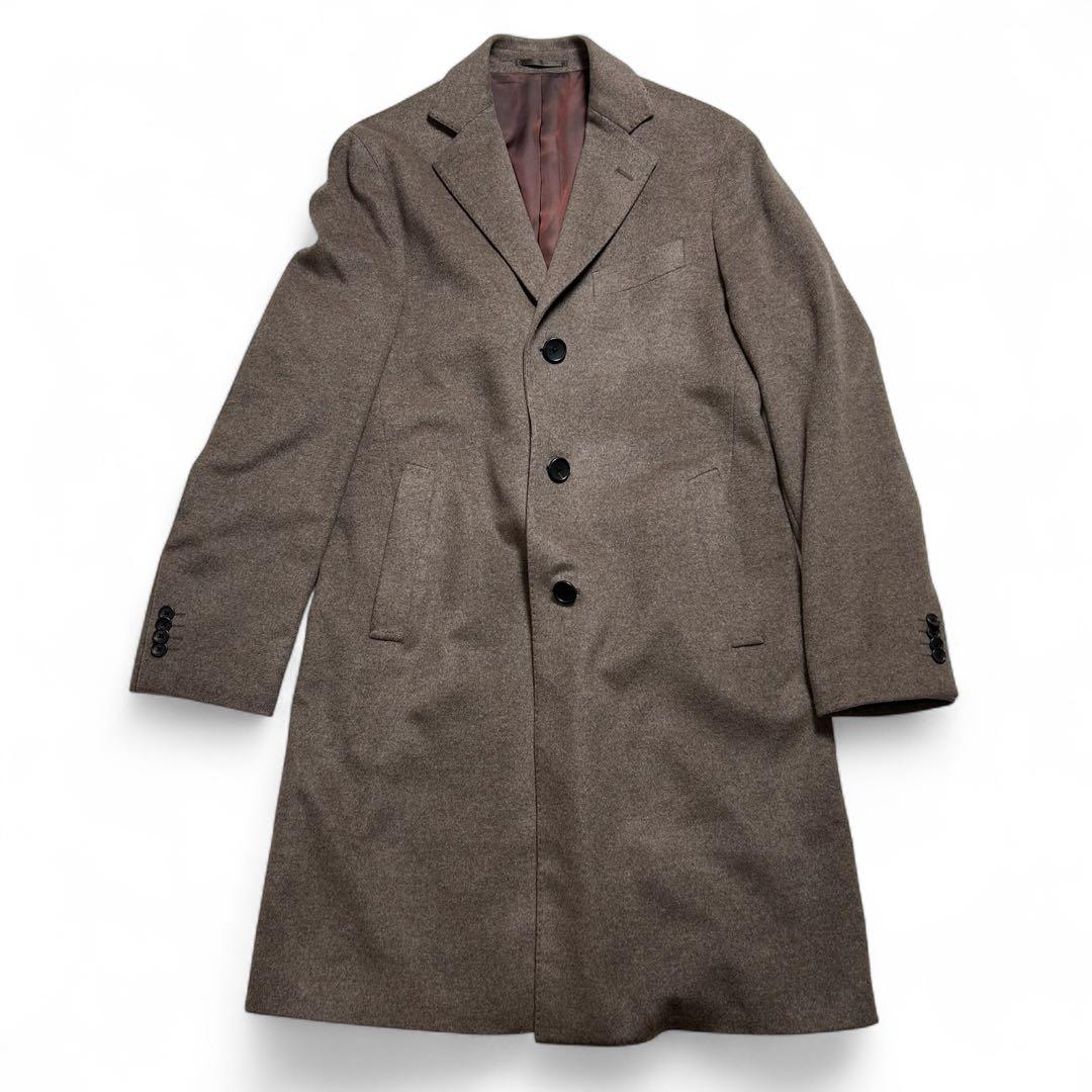 【美品】ONLY PREMIO カシミヤ100% チェスターコート 48