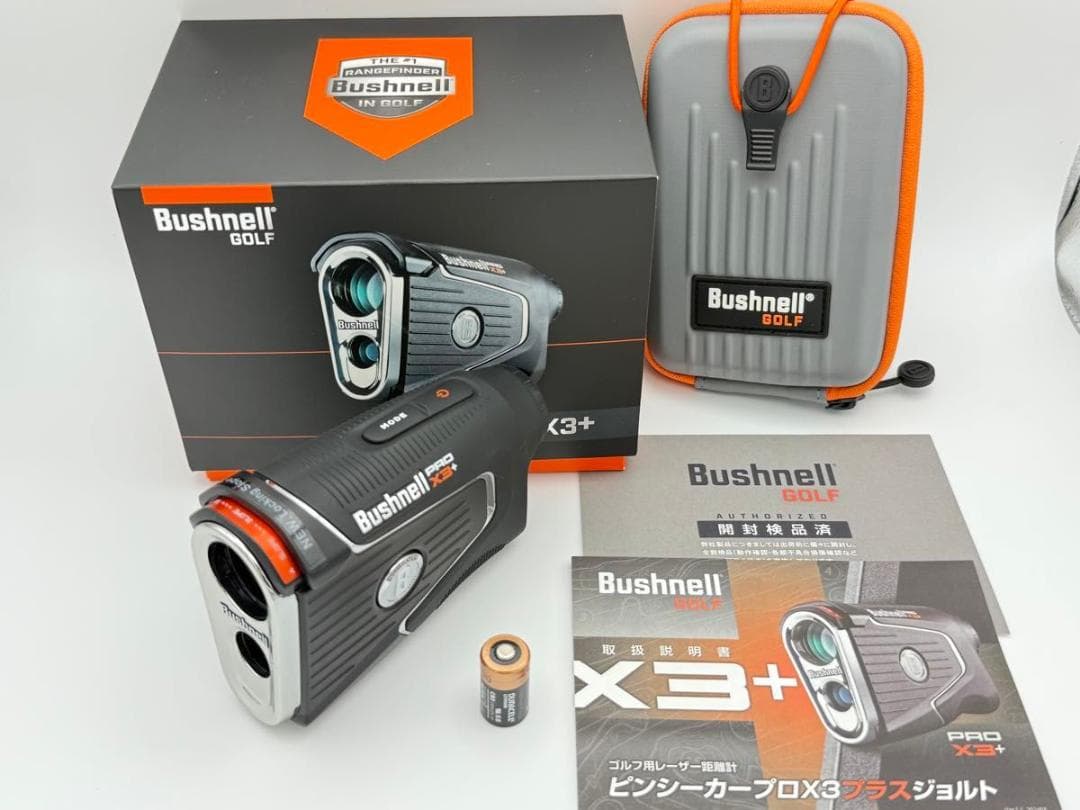 【新品未使用】Bushnell PRO X3+ プラスジョルト ブッシュネル