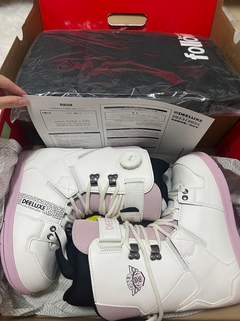 ✨新品未使用✨DEELUXE スノーボードブーツ 2023-2024モデル