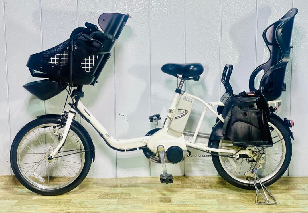 ★3062パナソニック8.9アンペア 20インチ子供乗せ電動アシスト自転車