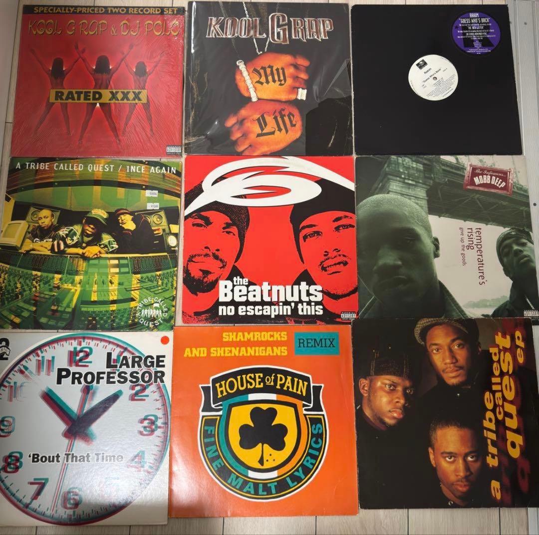HIPHOP 90's　レコード　まとめ売り 18枚セット　①