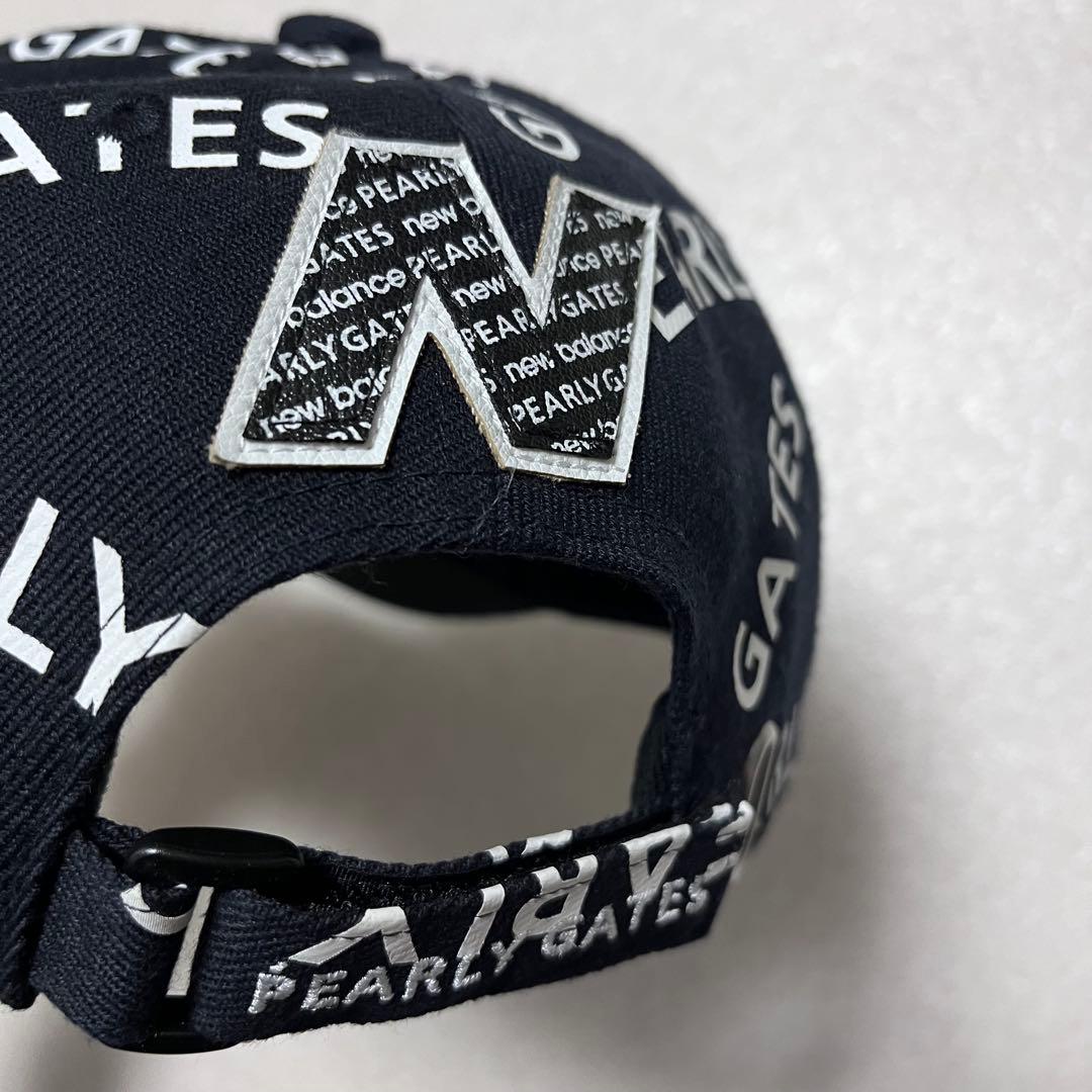 【新品】PEARLY GATES New Balance キャップ ネイビー