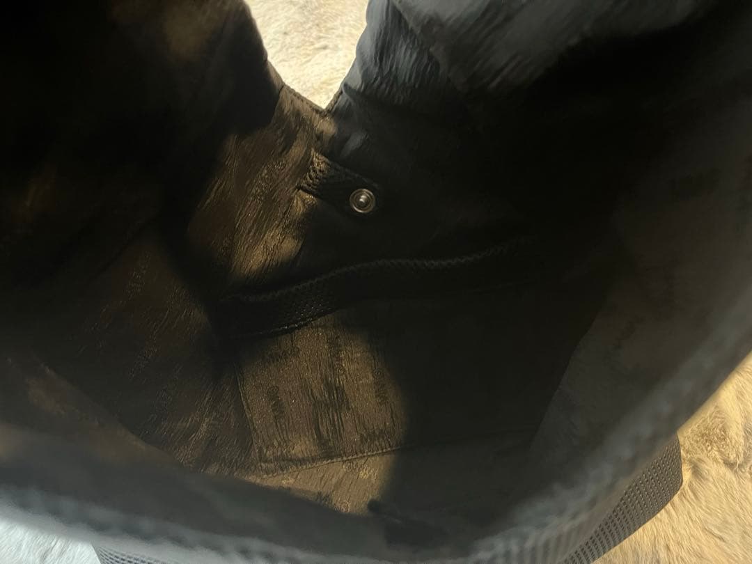 ブラックメッシュトートバッグ