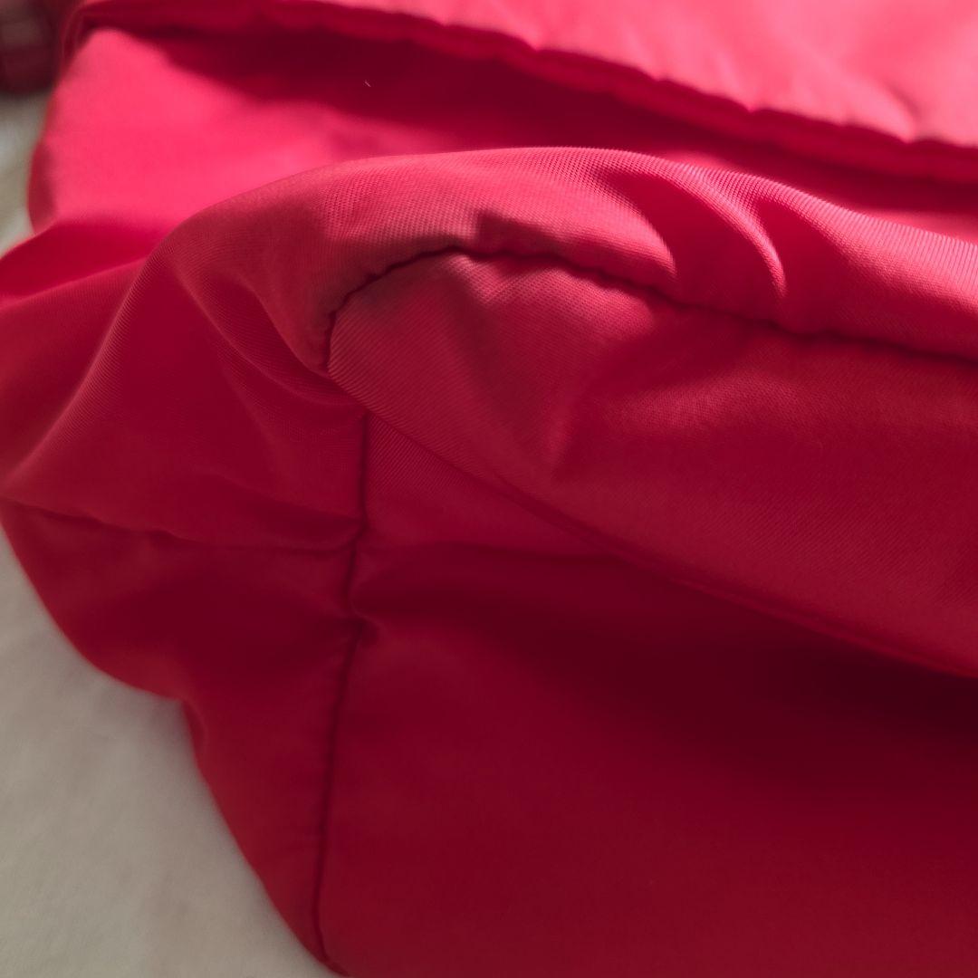 PRADA 赤 トート斜めがけ2wayバッグ