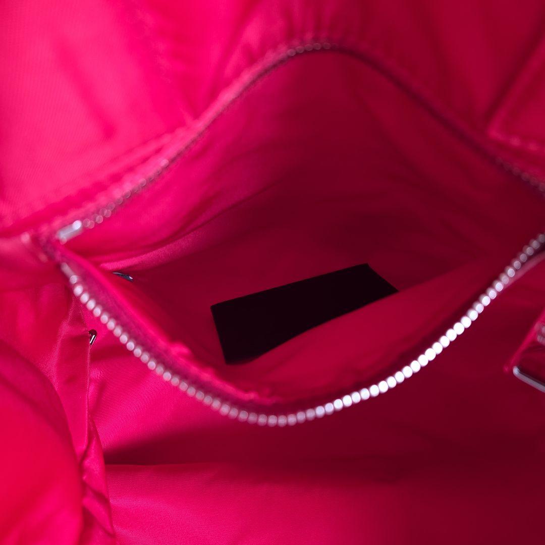 PRADA 赤 トート斜めがけ2wayバッグ