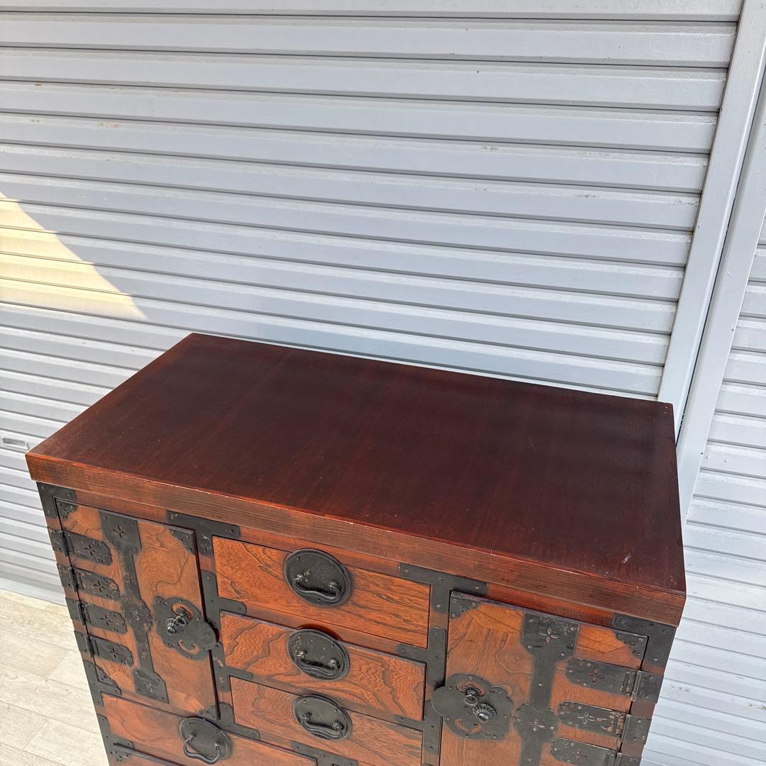 時代箪笥　レトロ　現状　和　箪笥