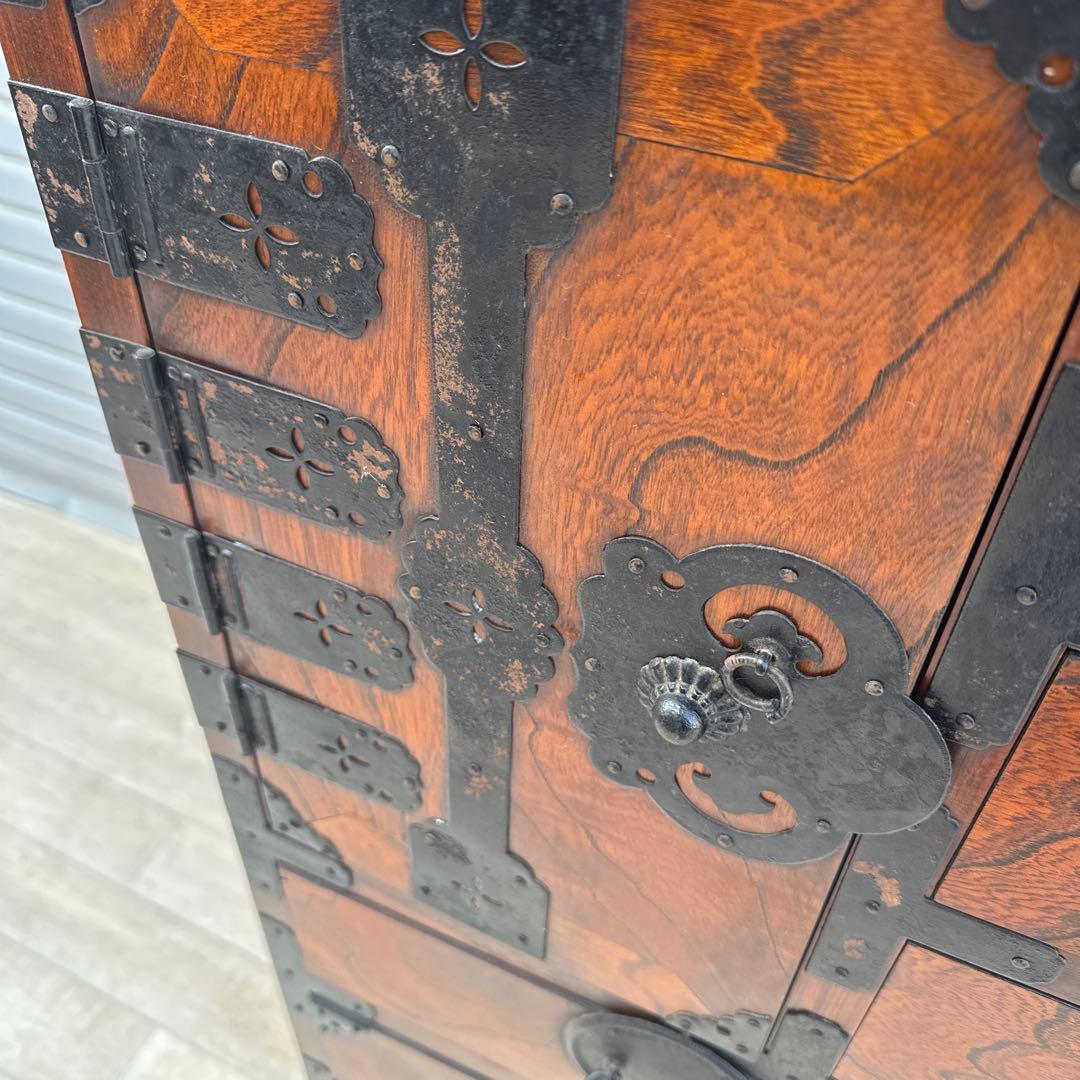 時代箪笥　レトロ　現状　和　箪笥