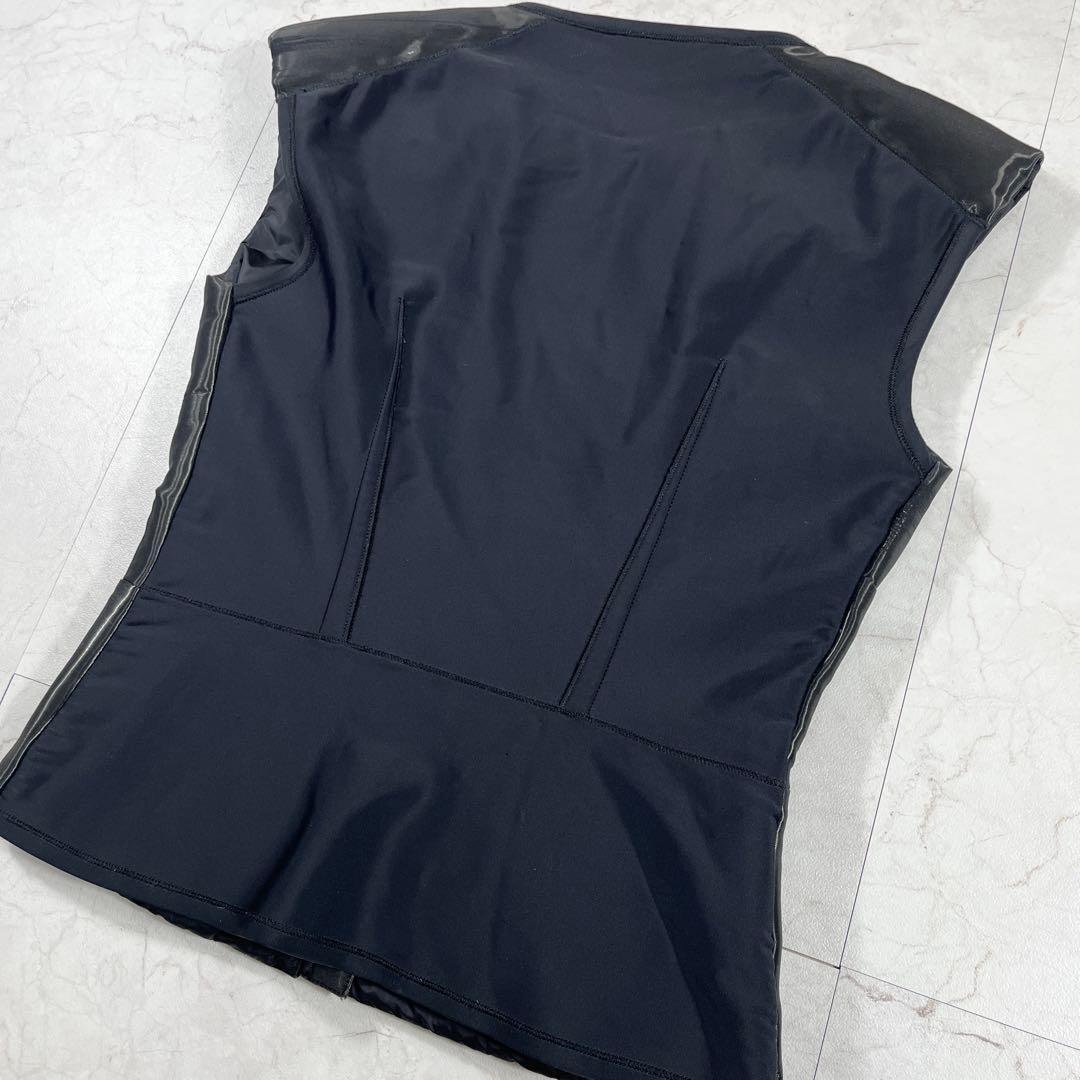 PRADA SPORT ダウンベスト ストレッチ コーティング ノースリーブ
